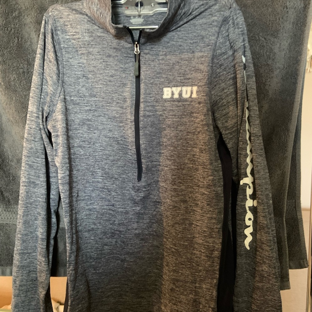 Champion Gray Athletic Pullover